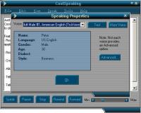 CoolSpeaking 2.1 screenshot. Click to enlarge!
