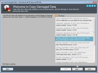 Copy Damaged Data 1.5.0.145 screenshot. Click to enlarge!