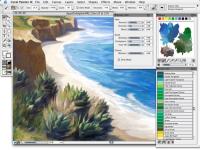 Corel Painter X for Macintosh 10 screenshot. Click to enlarge!