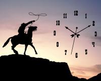 Cowboy Clock ScreenSaver 2.3 screenshot. Click to enlarge!