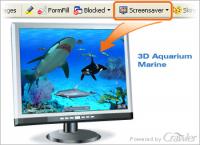 Crawler 3D Marine Aquarium Screensaver 4.5 screenshot. Click to enlarge!