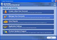Crawler Parental Control 1.1.0 screenshot. Click to enlarge!