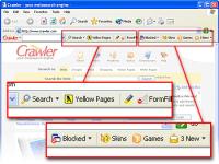 Crawler Toolbar 4.5 screenshot. Click to enlarge!
