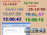 CrazyClock 1.4 screenshot. Click to enlarge!