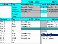 Create Student Class Schedules 2.23 screenshot. Click to enlarge!