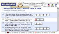 Crickler 1.10 screenshot. Click to enlarge!