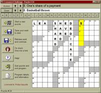 Crossword Challenge 1.00 screenshot. Click to enlarge!