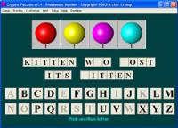Cryptic Puzzles 2.0 screenshot. Click to enlarge!