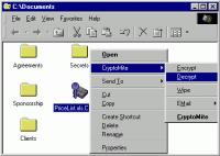 CryptoMite 2.00 screenshot. Click to enlarge!