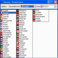 Cursor Translator 3.11 screenshot. Click to enlarge!