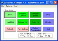 Customer Manager Buddy Pro Deluxe screenshot. Click to enlarge!