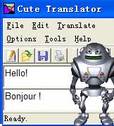 Cute Translator 6.01 screenshot. Click to enlarge!