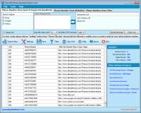 Cute Web Phone Number Extractor 2.7.5.1 screenshot. Click to enlarge!