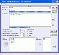 CyArc - File Archive and Recovery 1.1 screenshot. Click to enlarge!