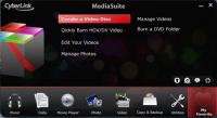 CyberLink Media Suite 12.0.0704.0 screenshot. Click to enlarge!