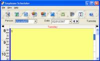CyberMatrix Employee Scheduler 3.00 screenshot. Click to enlarge!