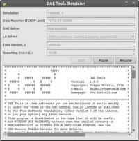DAE Tools 1.6.1 screenshot. Click to enlarge!