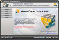 DBConvert for FoxPro & MySQL 2.1.0 screenshot. Click to enlarge!