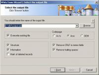 DBF to XML 2.35 screenshot. Click to enlarge!