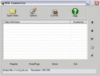 DBS VCD Converter 3.0.7.7 screenshot. Click to enlarge!