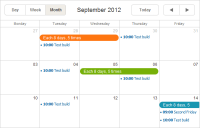 DHTMLX JavaPlanner 1.1 screenshot. Click to enlarge!
