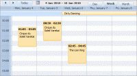 DHTMLX Scheduler for ASP.NET MVC 2.2 screenshot. Click to enlarge!
