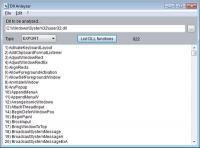 DLL Analyzer 1.510 screenshot. Click to enlarge!