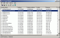 DLL Export Viewer 1.61 screenshot. Click to enlarge!