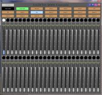 DMX Console 1.1.0 screenshot. Click to enlarge!