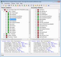 DTM Schema Comparer 1.10.17 screenshot. Click to enlarge!