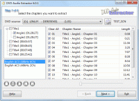 DVD Audio Extractor 7.4.0 screenshot. Click to enlarge!