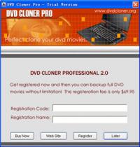 DVD Cloner Pro 7.3.8 screenshot. Click to enlarge!