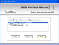 DVD Perfect Cloner for 1st 1.0 screenshot. Click to enlarge!