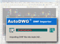 DWF to DWG Converter Pro 1.6 screenshot. Click to enlarge!