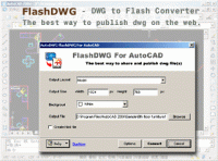 DWG to Flash Converter 2011.09 1.291 screenshot. Click to enlarge!