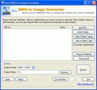 DWG to JPG Converter 2005.5 2010.5 screenshot. Click to enlarge!