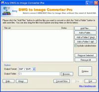 DWG to JPG Converter Pro Std 2010.5.5 screenshot. Click to enlarge!