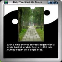Daily Tao Quote 3.0 screenshot. Click to enlarge!