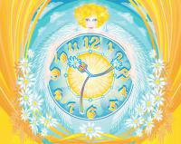 Daisy Clock ScreenSaver 2.3 screenshot. Click to enlarge!