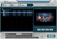 Daniusoft DVD to Apple TV Converter 2.1.0.12 screenshot. Click to enlarge!
