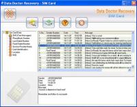 Data Recovery Software for SIM Cards 3.0.1.5 screenshot. Click to enlarge!