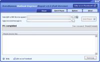 DataNumen Advanced Outlook Express Repair 2.2.0.0 screenshot. Click to enlarge!