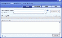 DataNumen PDF Repair 2.1.0.0 screenshot. Click to enlarge!