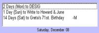 Date Wizard 2.6.91 screenshot. Click to enlarge!