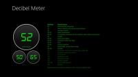 Decibel Meter 1.0.0.7 screenshot. Click to enlarge!