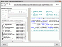 DecryptSQL 3.2.0 screenshot. Click to enlarge!
