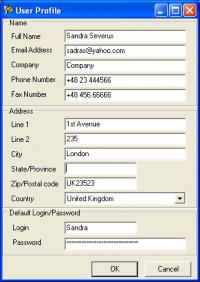 Dekart Password Carrier 2.02 screenshot. Click to enlarge!
