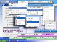 Deluxe Menus 4.1.3 screenshot. Click to enlarge!