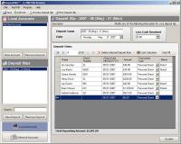 DepositWiz 2.0 screenshot. Click to enlarge!