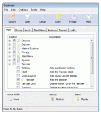 Deskman Pro 12.3.2 screenshot. Click to enlarge!